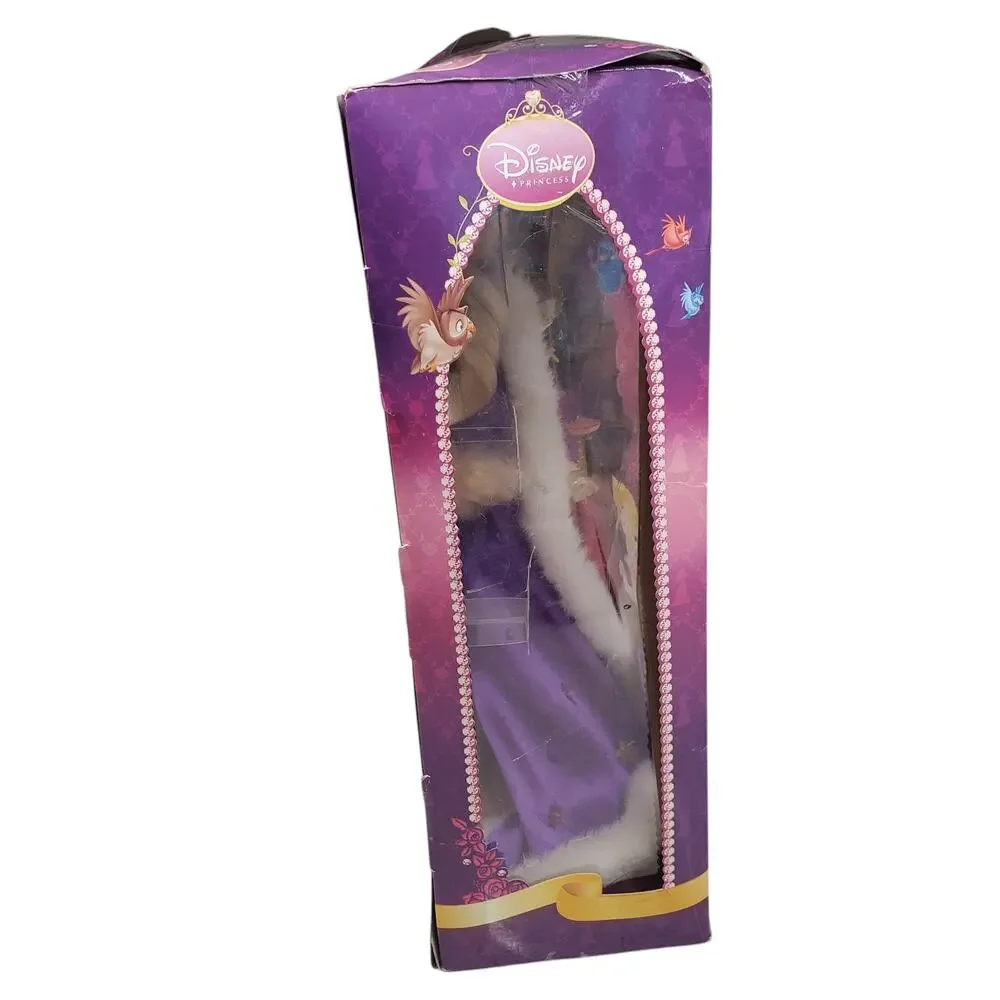 Disney Princess Sleeping Beauty Aurora Porcelain Doll Brass Key Keepsakes